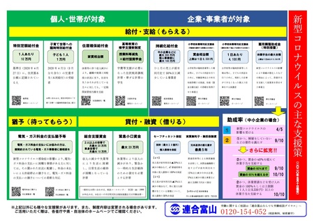 新型コロナウイルスの主な支援策.jpgのサムネイル画像